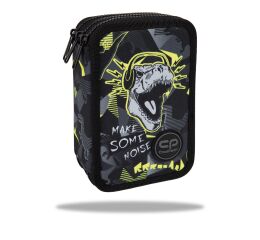 Penál 3 zipy Jumper Dinopark - vybavený